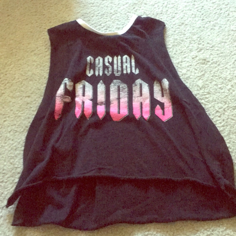cropped tank top